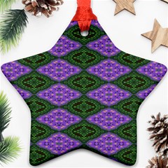 Digital Grapes Ornament (star) by Sparkle