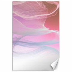 Pink Fractal Canvas 20  X 30  by Sparkle