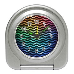 Digital Waves Travel Alarm Clock by Sparkle