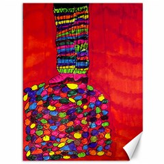 Colorful Leg Warmers Canvas 36  X 48  by snowwhitegirl