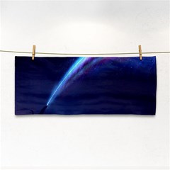 Light Fleeting Man s Sky Magic Hand Towel by Mariart