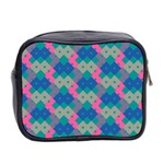 Geo Puzzle Mini Toiletries Bag (Two Sides) Back