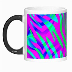 Wild And Crazy Zebra Morph Mugs by Angelandspot