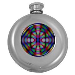 Carnivale Round Hip Flask (5 Oz) by Angelandspot