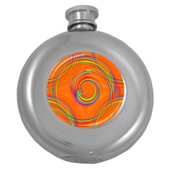  Twirl Round Hip Flask (5 Oz) by Angelandspot