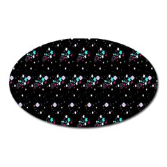 Galaxy Stars Oval Magnet by Sparkle