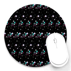 Galaxy Stars Round Mousepads by Sparkle