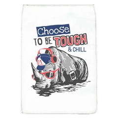 Choose To Be Tough & Chill Removable Flap Cover (l) by Bigfootshirtshop