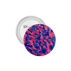 Blue And Pink Camouflage Pattern 1 75  Buttons by SpinnyChairDesigns