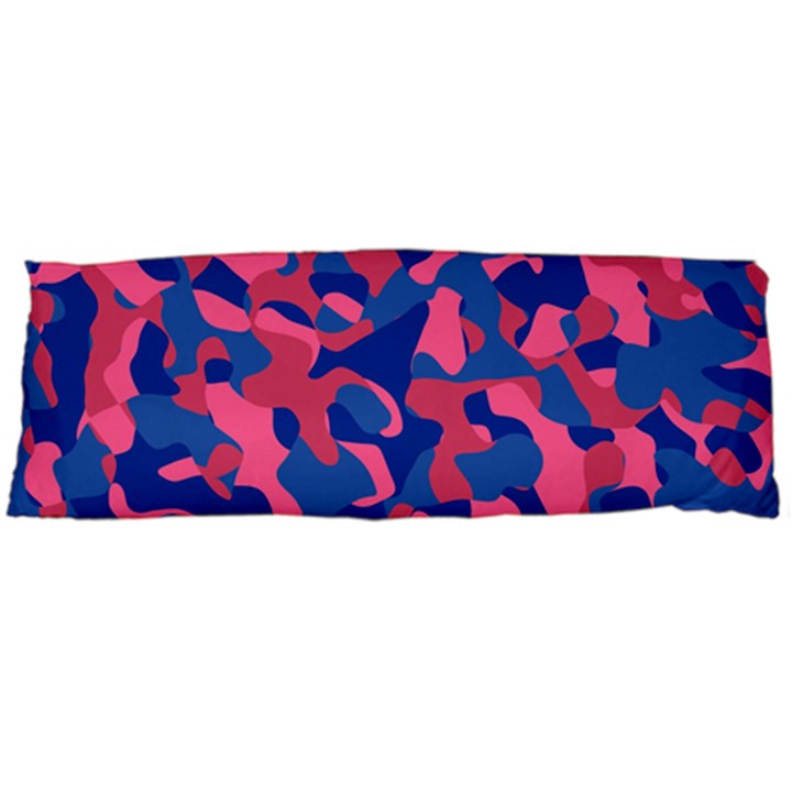 Blue and Pink Camouflage Pattern Body Pillow Case (Dakimakura)