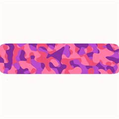 Pink And Purple Camouflage Large Bar Mats by SpinnyChairDesigns