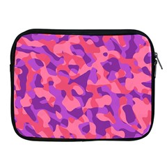 Pink And Purple Camouflage Apple Ipad 2/3/4 Zipper Cases by SpinnyChairDesigns