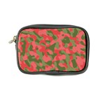 Pink and Green Camouflage Pattern Coin Purse Front