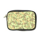 Light Green Brown Yellow Camouflage Pattern Coin Purse Front