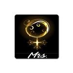 Venus Mrs Square Magnet Front