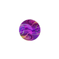 Infinity Painting Purple 1  Mini Magnets by DinkovaArt