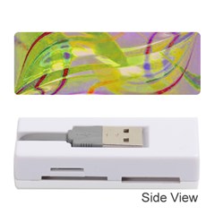 Infinity Painting Green Memory Card Reader (stick) by DinkovaArt