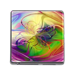  Rainbow Painting Patterns 1 Memory Card Reader (square 5 Slot) by DinkovaArt