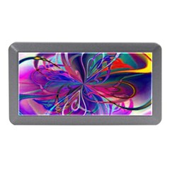 Rainbow Painting Pattern 2 Memory Card Reader (mini) by DinkovaArt