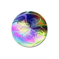 Rainbow Painting Patterns 3 Magnet 3  (round) by DinkovaArt