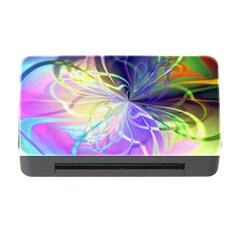 Rainbow Painting Patterns 3 Memory Card Reader With Cf by DinkovaArt