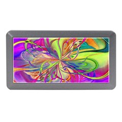 Rainbow Painting Pattern 4 Memory Card Reader (mini) by DinkovaArt