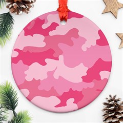 Camo Pink Ornament (round) by MooMoosMumma