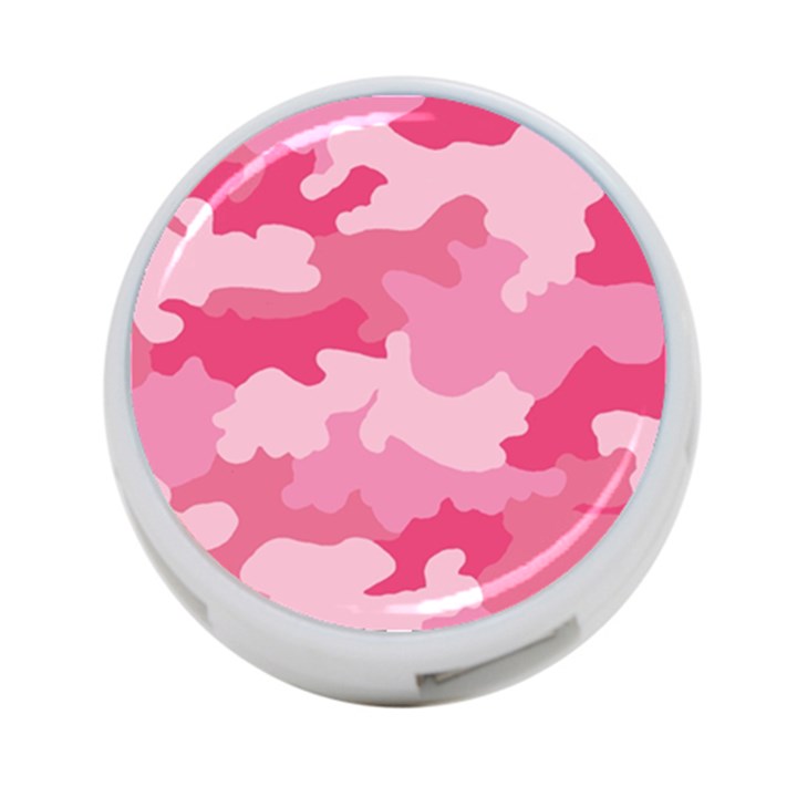 Camo Pink 4-Port USB Hub (Two Sides)