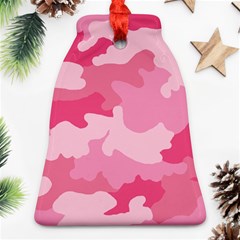 Camo Pink Bell Ornament (two Sides) by MooMoosMumma