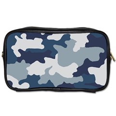 Camo Blue Toiletries Bag (two Sides) by MooMoosMumma