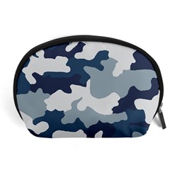 Camo Blue Accessory Pouch (large) by MooMoosMumma