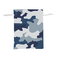 Camo Blue Lightweight Drawstring Pouch (s) by MooMoosMumma