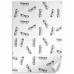 Geek Glasses With Eyes Canvas 12  x 18  11.88 x17.36  Canvas - 1