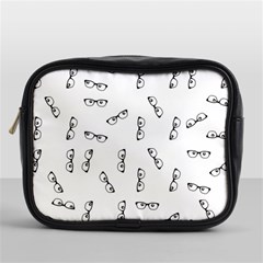 Geek Glasses With Eyes Mini Toiletries Bag (one Side) by SpinnyChairDesigns