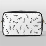 Geek Glasses With Eyes Toiletries Bag (One Side) Front