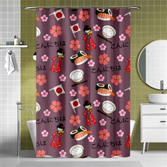 Japan Girls Shower Curtain 48  X 72  (small)  by kiroiharu