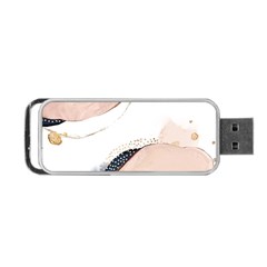 Pink And Blue Marble Portable Usb Flash (one Side) by kiroiharu