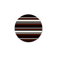 Classic Coffee Brown Golf Ball Marker (4 Pack) by tmsartbazaar