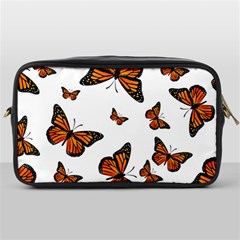 Monarch Butterflies Toiletries Bag (one Side) by SpinnyChairDesigns