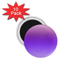 Plum And Violet Purple Gradient Ombre Color 1 75  Magnets (10 Pack)  by SpinnyChairDesigns