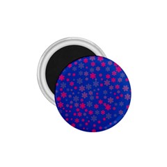 Bisexual Pride Tiny Scattered Flowers Pattern 1 75  Magnets by VernenInk