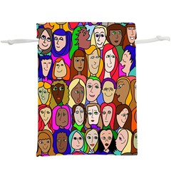 432sisters  Lightweight Drawstring Pouch (xl) by Kritter