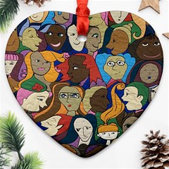 Sisters2020 Ornament (heart) by Kritter