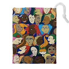 Sisters2020 Drawstring Pouch (5xl) by Kritter