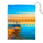 Mosaic  Drawstring Pouch (5XL) Front