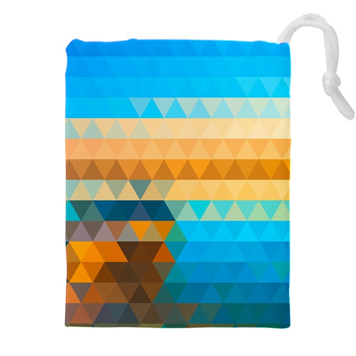 Mosaic  Drawstring Pouch (5XL)