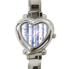 Birch Tree Forest Digital Heart Italian Charm Watch by Mariart