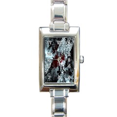 Flamelet Rectangle Italian Charm Watch by Sparkle