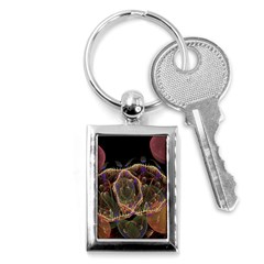 Fractal Geometry Key Chain (rectangle) by Sparkle