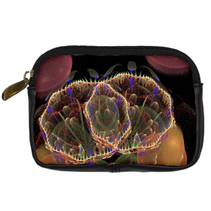 Fractal Geometry Digital Camera Leather Case